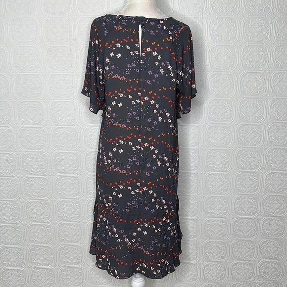 Cabi | Muse Floral Flutter Sleeve Dress Style 3828 - Picture 8 of 14